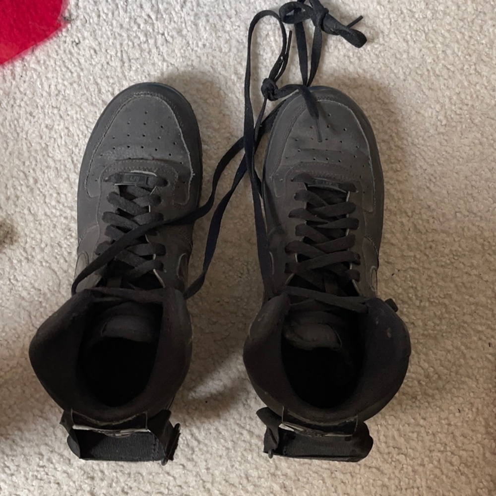 Black High Top Air Force Ones